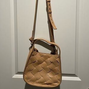 Madewell Sydney Leather Satchel bag - Woven addition